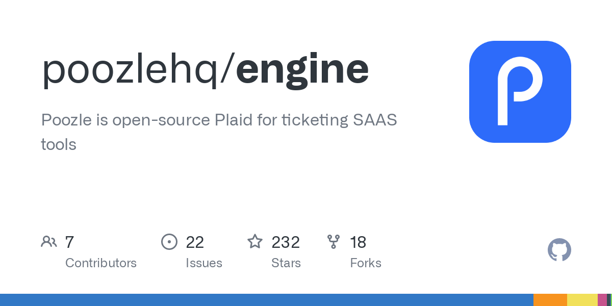 Introducing Poozle - The Open Source Plaid for Ticketing SAAS Tools