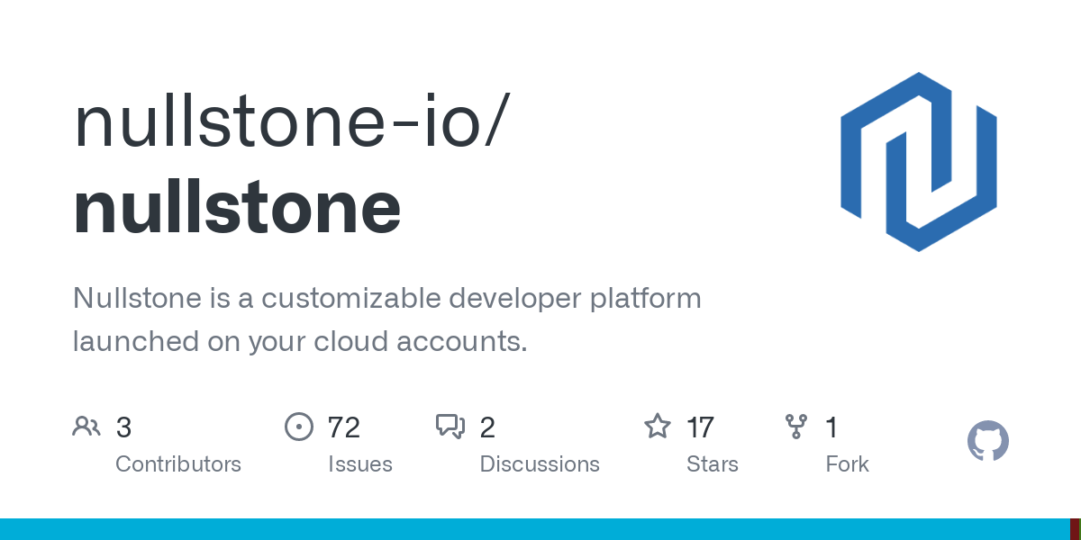 Nullstone - Easy-to-use developer platform for cloud apps