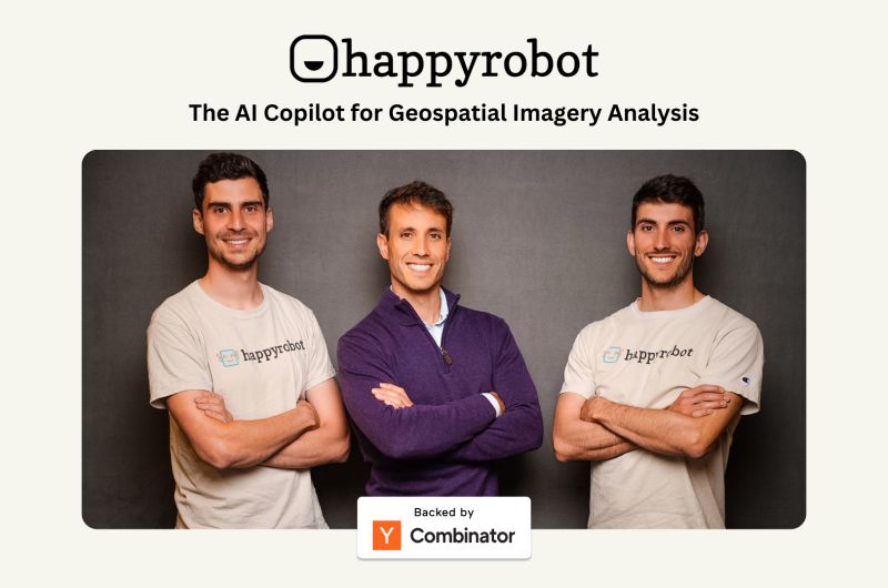 Happyrobot - AI copilot for Geospatial imagery analysis