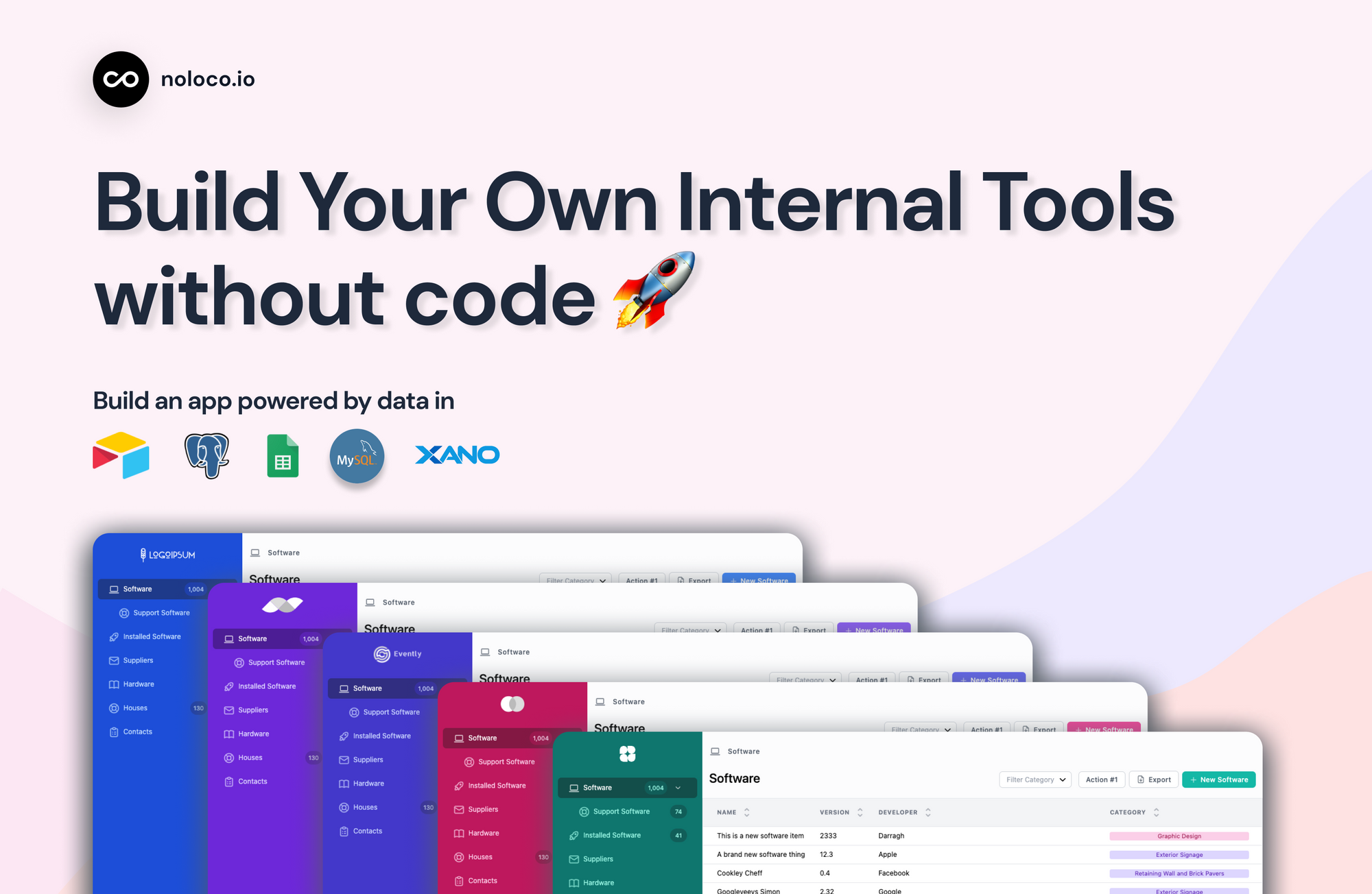 Noloco - Build internal tools for your team without code
