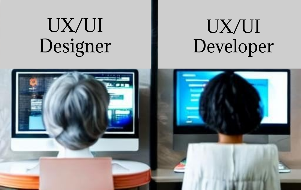 The Difference Between UX/UI Designer VS. UX/UI Developer