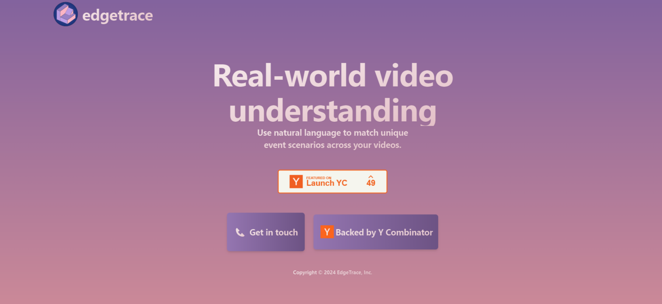 Unveiling EdgeTrace: Revolutionizing Real-World Video Understanding