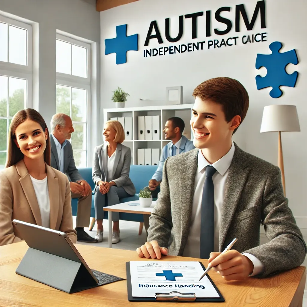 A modern, welcoming office for independent autism care providers