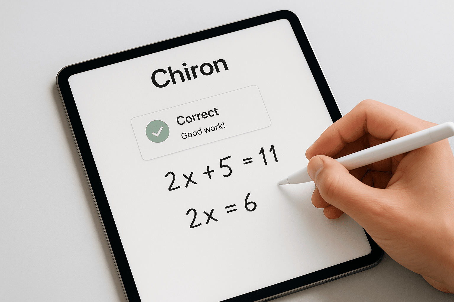 Chiron - Grammarly for math