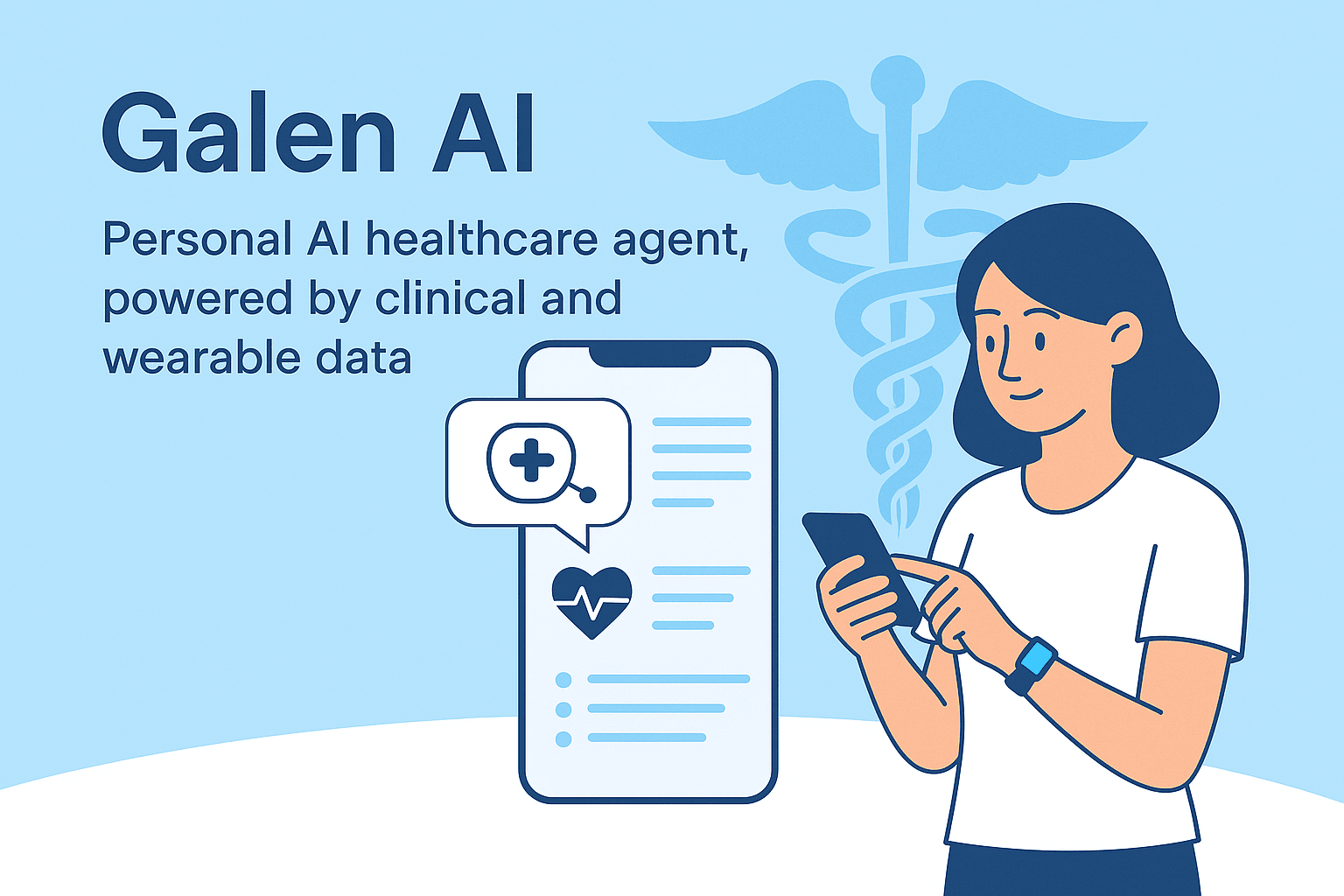 Galen AI - Personal AI healthcare agent, powered by clinical and wearable data.
