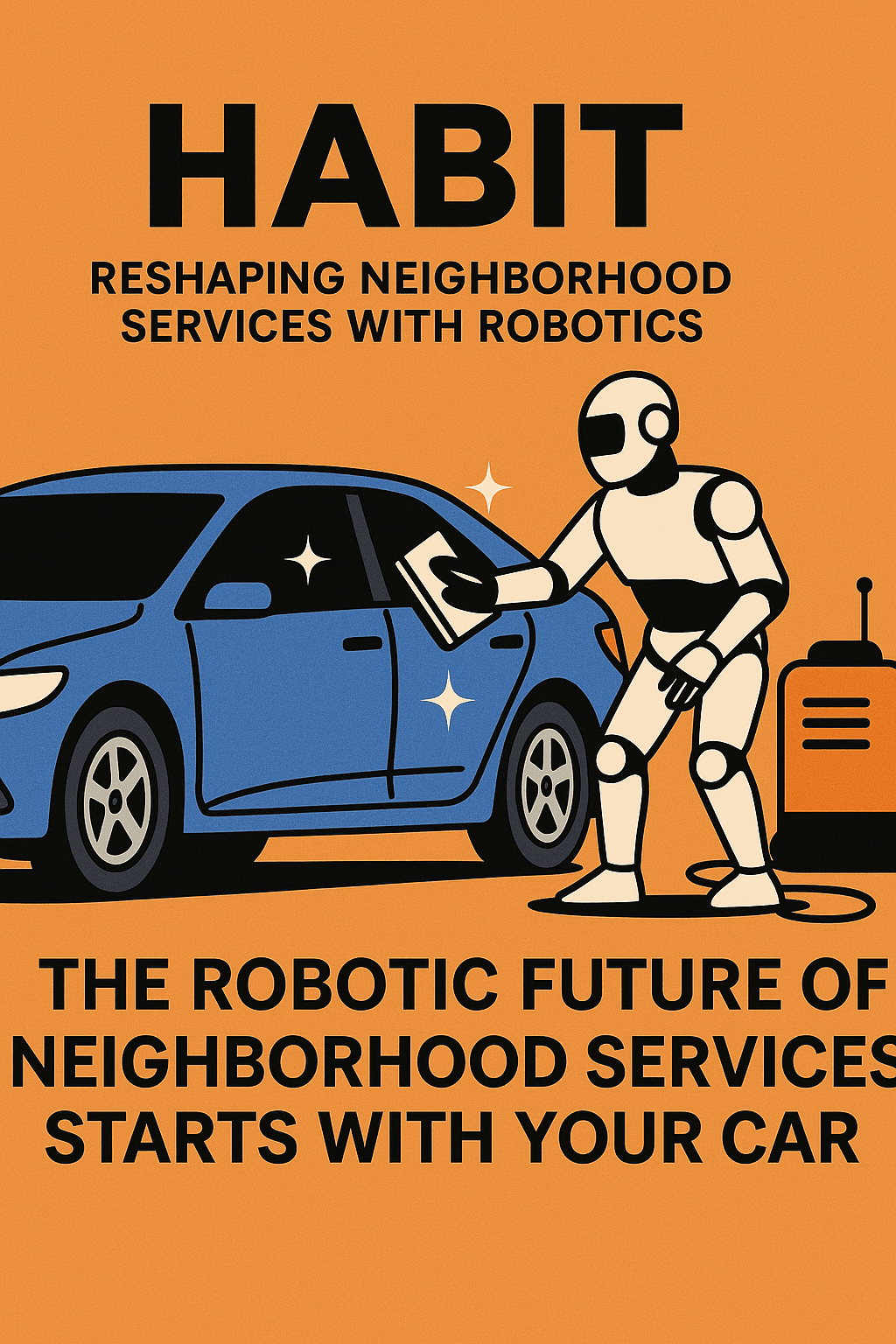 HABIT - Reshaping neighborhood services with robotics. Auto details are first.