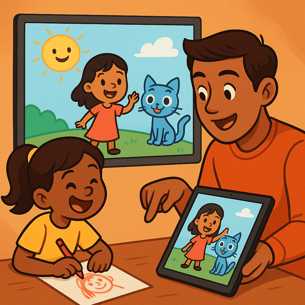 Pixley AI - The first platform where parents & kids can co-create AI cartoon shows