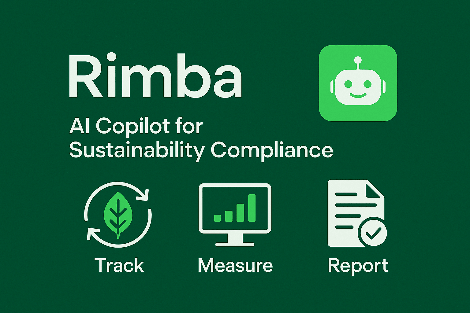 Rimba - AI copilot for sustainability compliance reporting and audit