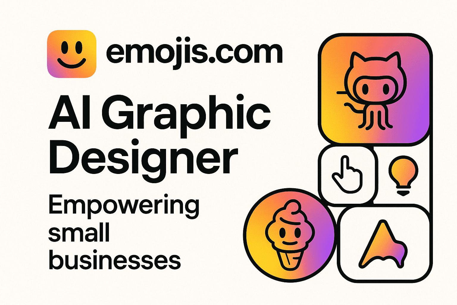 emojis.com: The AI Graphic Designer Empowering Small Businesses
