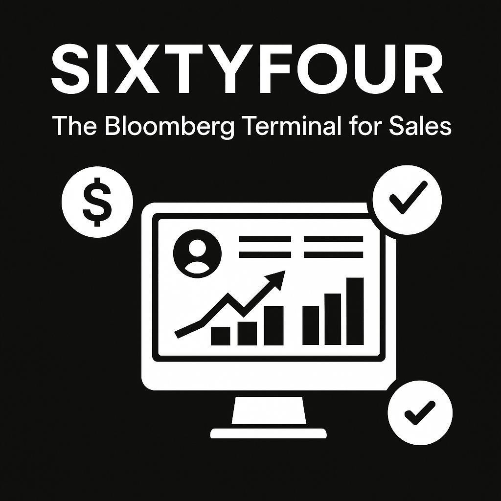Sixtyfour: The Bloomberg Terminal Reimagined for Modern Sales Teams