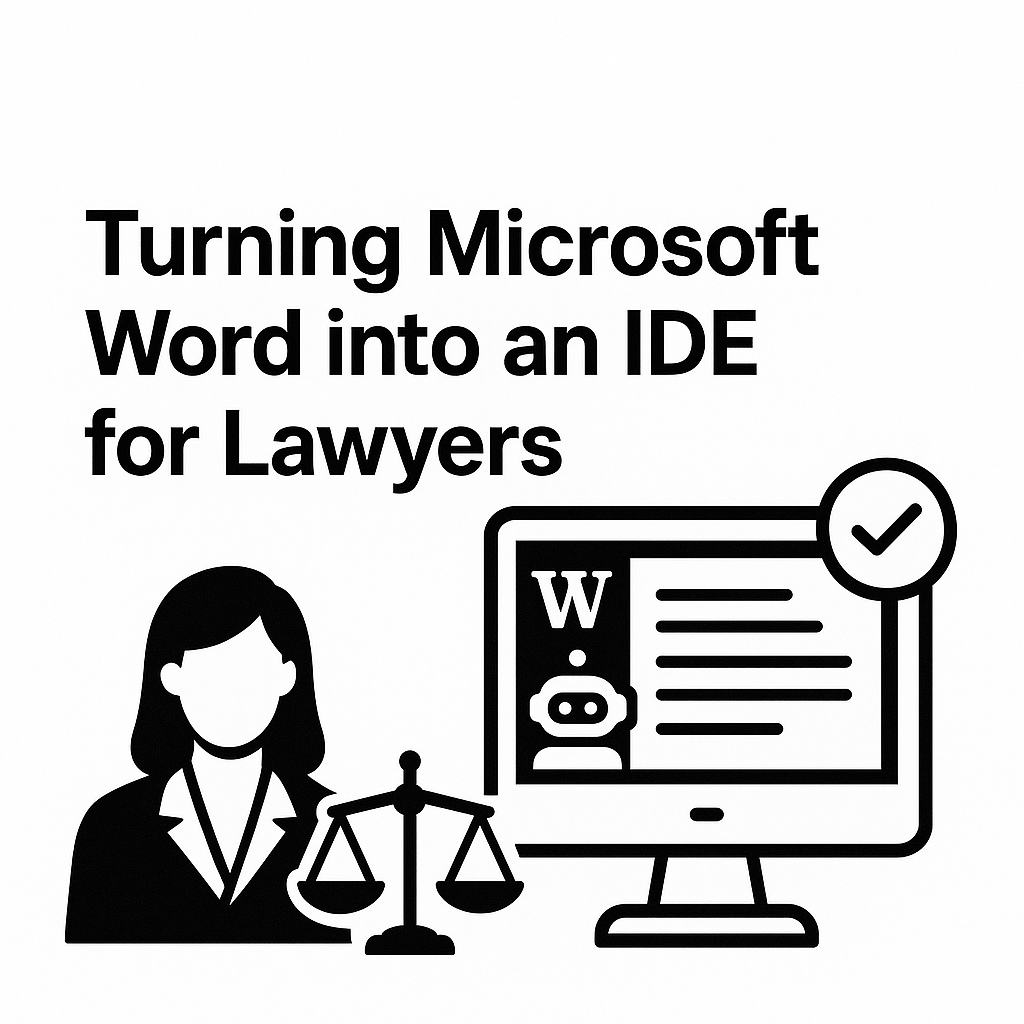 Vesence Is Turning Microsoft Word into an IDE for Lawyers